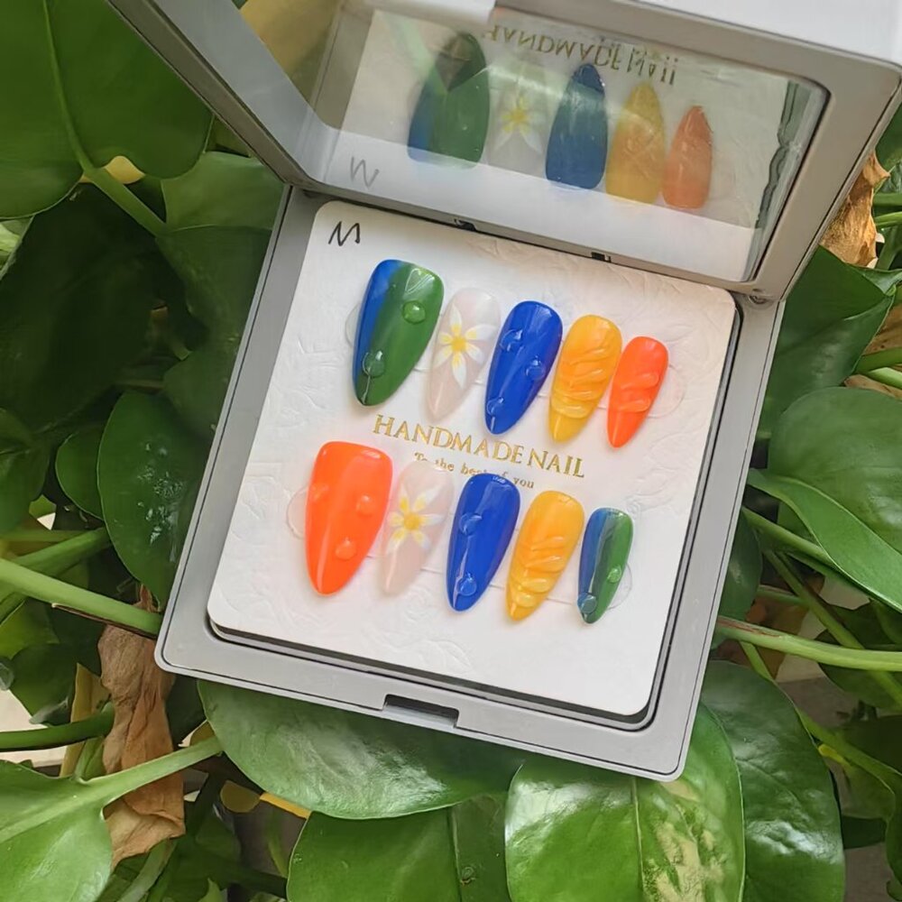 Hand made press on nails